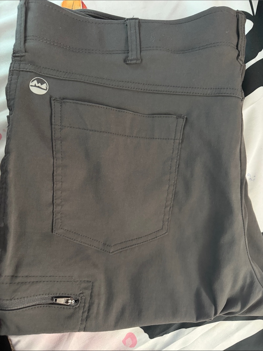 Wrangler Men's Dark Gray Chinos Sz 42”x32” NWOT